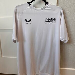 White Men's Red Bull Racing Shirt